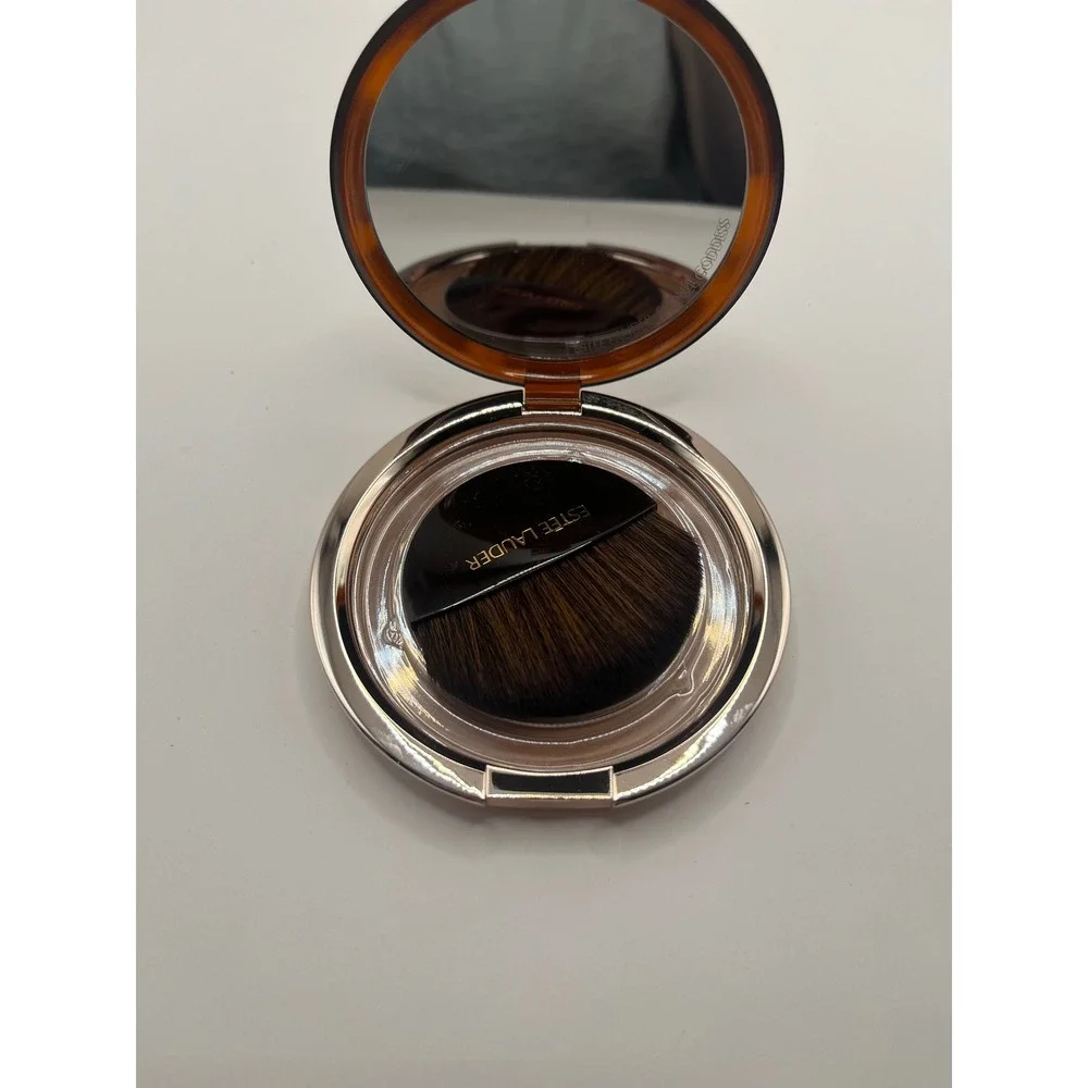Estee Lauder Bronze Goddess Powder Bronzer 02 Medium 0.74oz Full Size Compact